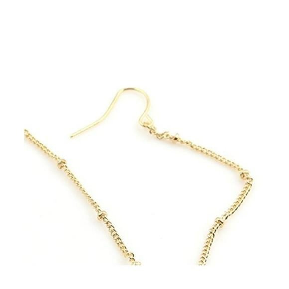 Fake Septum Ring Non Pierced Stud Nose to Ear Chain - Picture 5 of 16